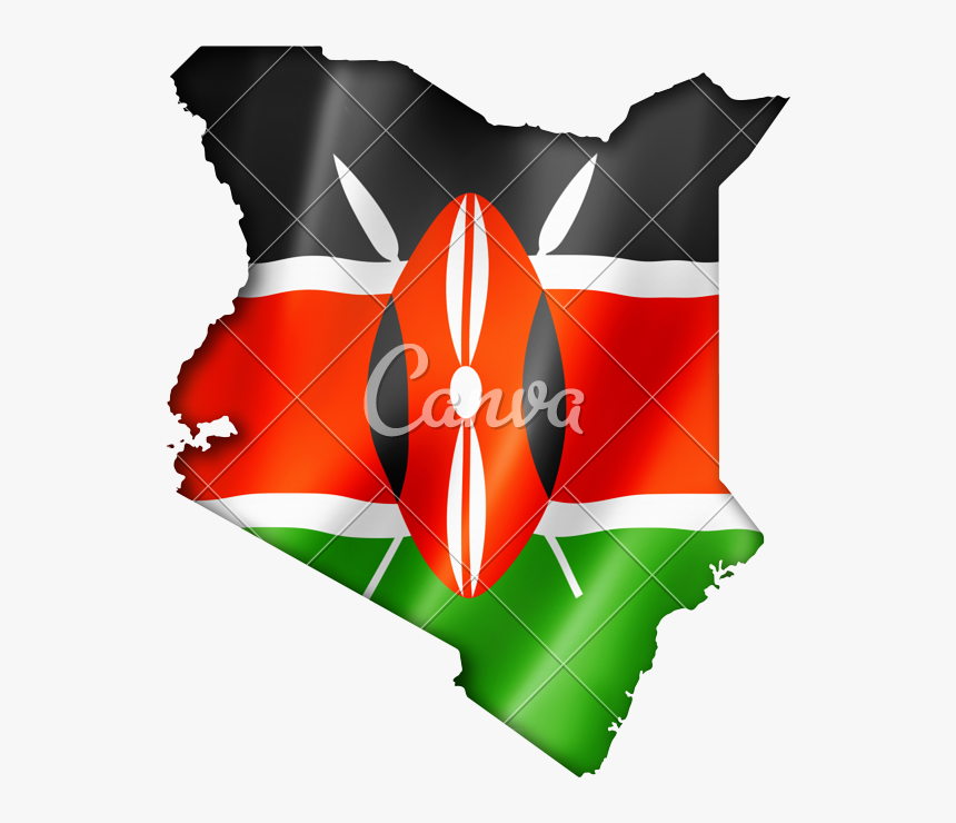 Clip Art Map Photos By Canva - Kenya Flag, HD Png Download, Free Download