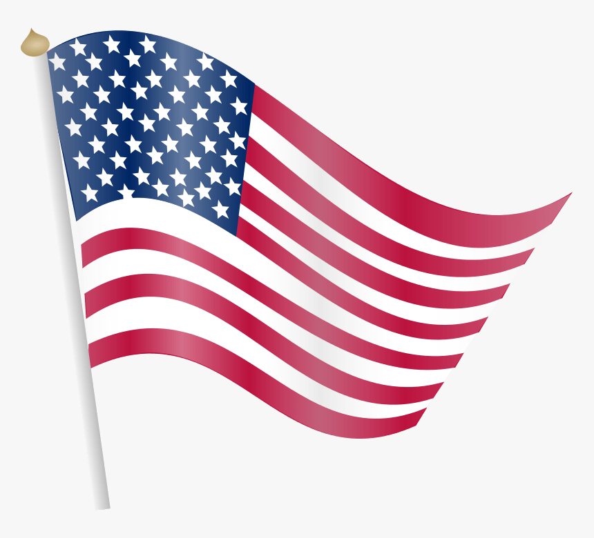 Ripped Flag Png - Transparent Background American Flag Clipart, Png Download, Free Download
