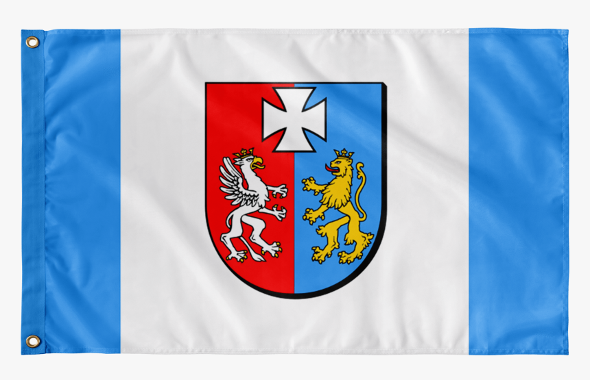 Podkarpackie Flag - Wall Flag - 36"x60 - Podkarpackie Voivodeship, HD Png Download, Free Download