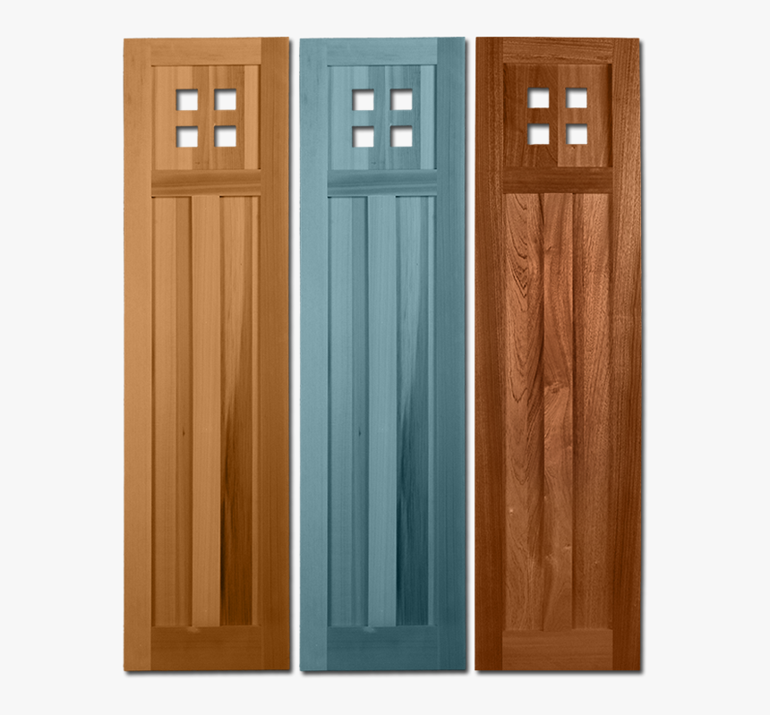 Arts And Crafts Outdoor Shutters, HD Png Download, Free Download