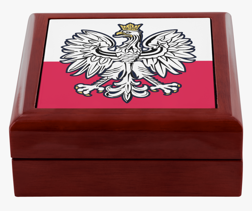 Polish Eagle Polish Flag Jewelry Box - Box, HD Png Download, Free Download