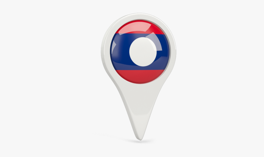 Round Pin Icon - Hong Kong Flag Pin Png, Transparent Png, Free Download