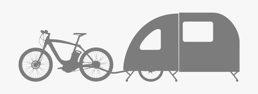 Cykelcamper - Hybrid Bicycle, HD Png Download, Free Download