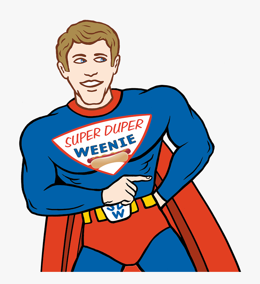 Weeniepointingguy - Super Duper Guy, HD Png Download, Free Download