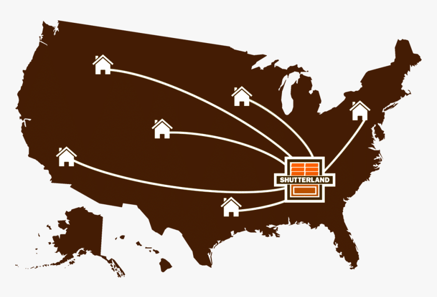 Shutterland Ships Exterior Shutters Across America - Us House Elections 2018, HD Png Download, Free Download