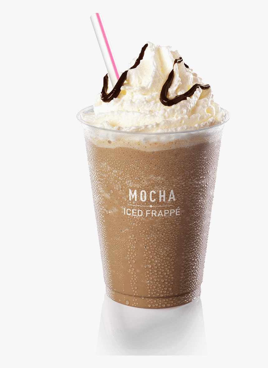 Ice Blended Coffee Png - Mocha Iced Frappe Mcdonalds, Transparent Png, Free Download
