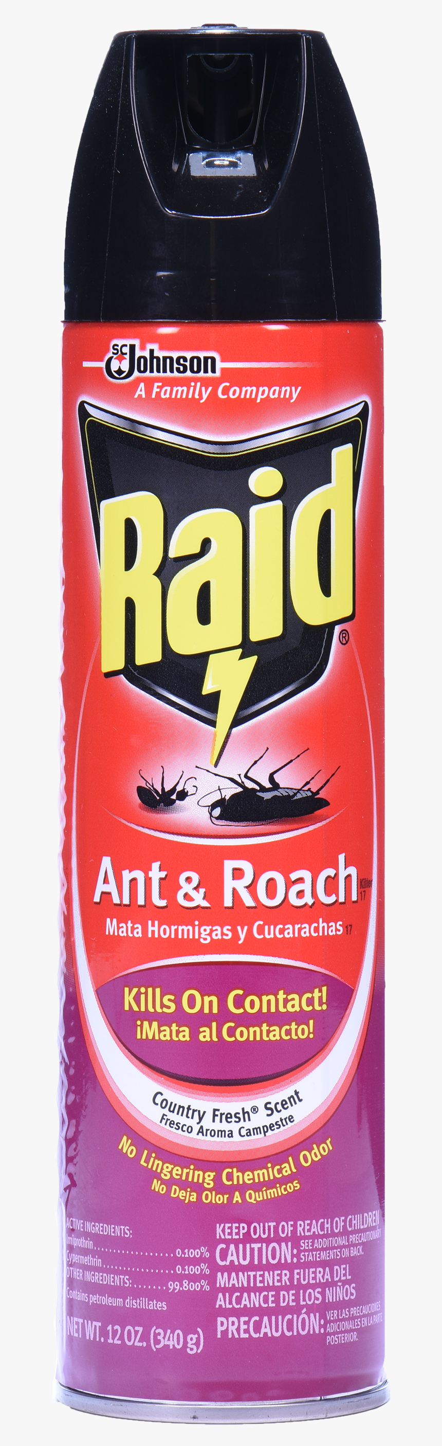 Raid Ant & Roach Killer Country Fresh 12 Oz, HD Png Download, Free Download