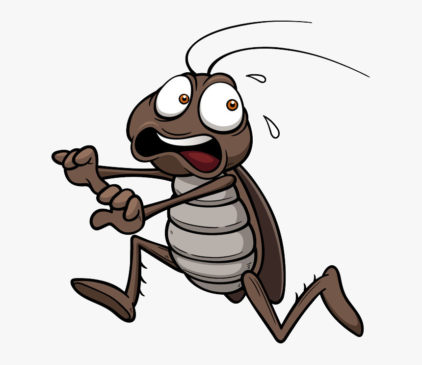 Odorless Non-staining Kills Roaches At The Source Eco - Pest Cartoon, HD Png Download, Free Download