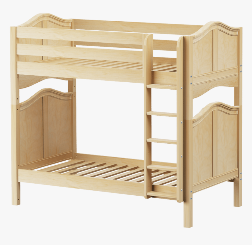 Maxtrix Kids Tall Twin High Bunk Bed W/ Straight Ladder - Bunk Bed, HD Png Download, Free Download