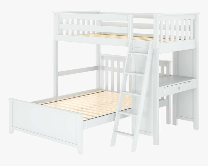 Jackpot Kids Canterbury 2 Twin All In One Ladder Loft - Bunk Bed, HD Png Download, Free Download