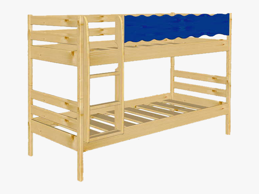 Etagenbett Welle Natur Leiter 2rollroste - Bunk Bed, HD Png Download, Free Download