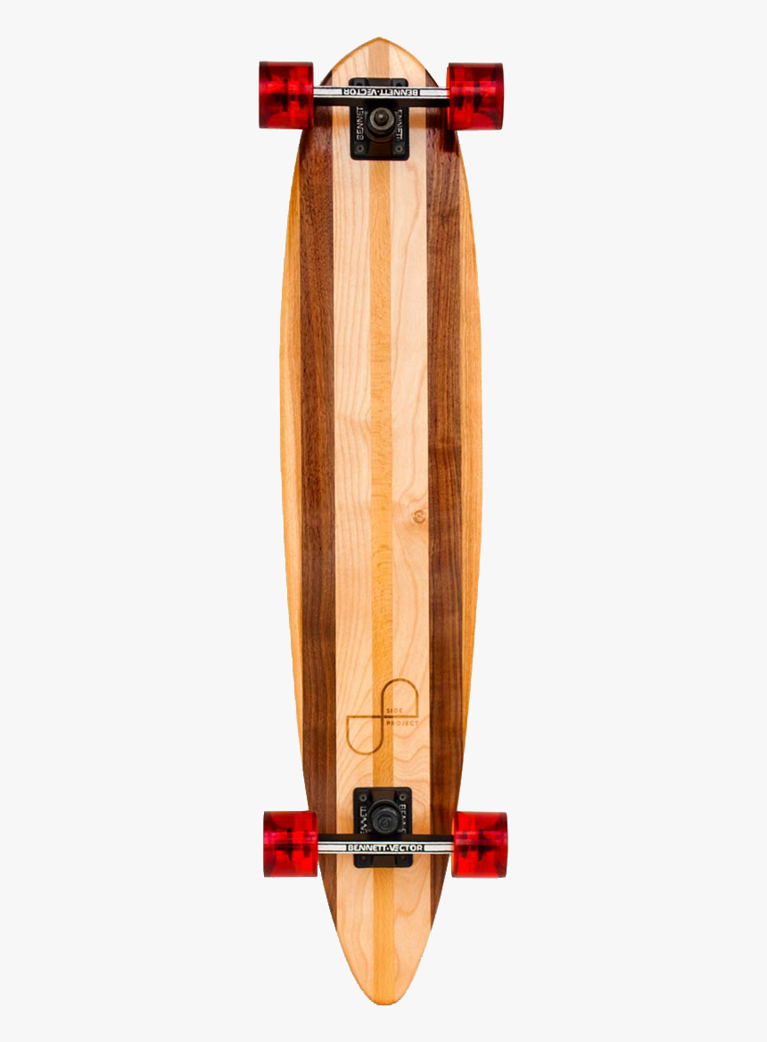 Handmade Longboard Side Project Skateboards Mindsparkle - Longboard Handmade, HD Png Download, Free Download