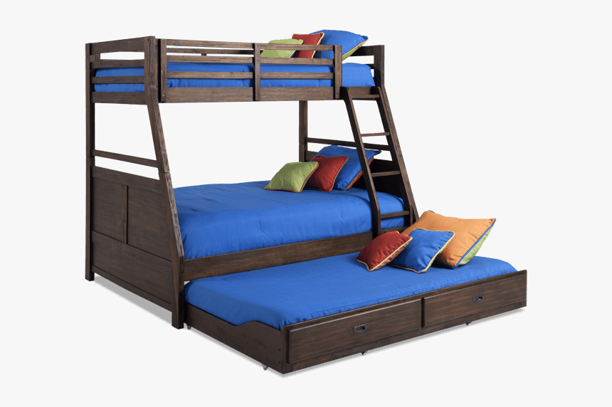 Gorgeous Twin Full Bunk - Twin Over Full Bunk Bed Bobs Furniture, HD Png Download, Free Download