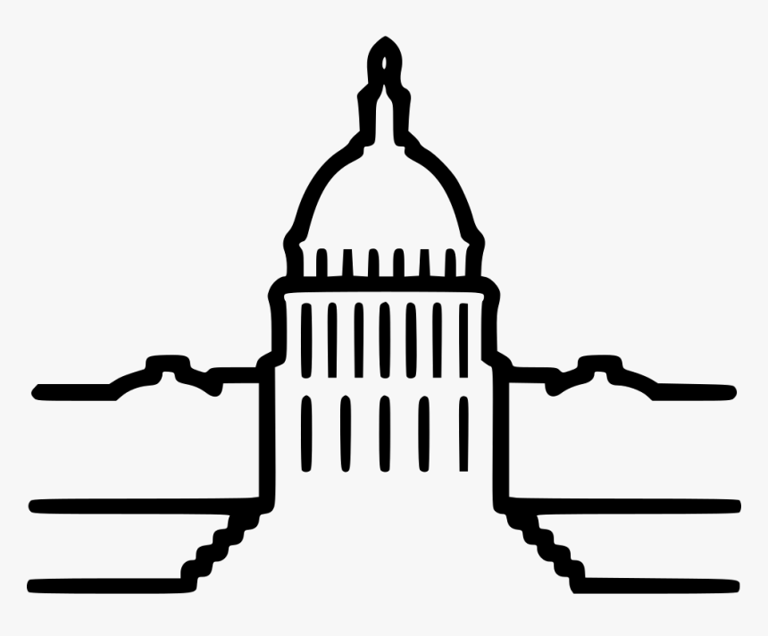 Washington Whitehouse - Clip Art For Legislation Black And White, HD Png Download, Free Download
