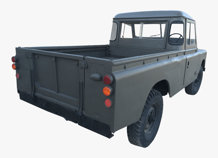 Land Rover Rear Transparent Image - Pickup Truck, HD Png Download, Free Download