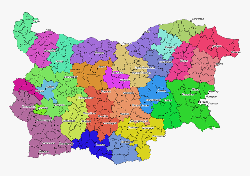 Bulgaria Provinces, HD Png Download, Free Download