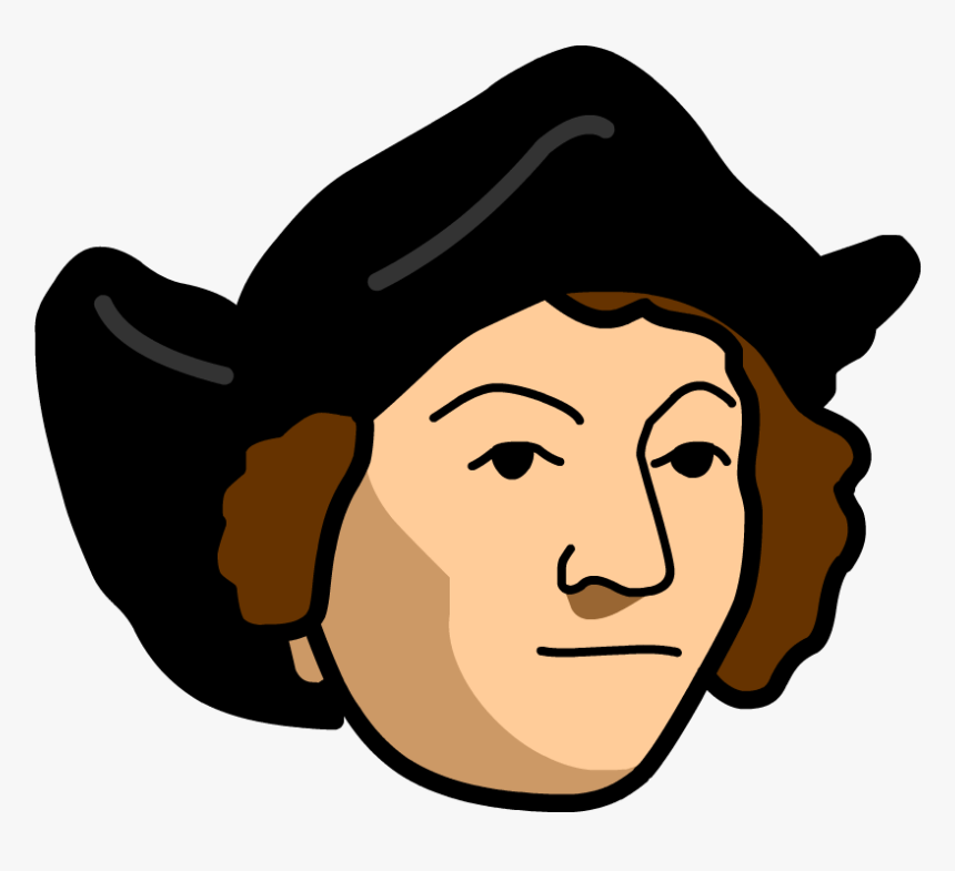 Clip Art Picture Of Christopher Columbus - Christopher Columbus Cartoon Drawing, HD Png Download, Free Download