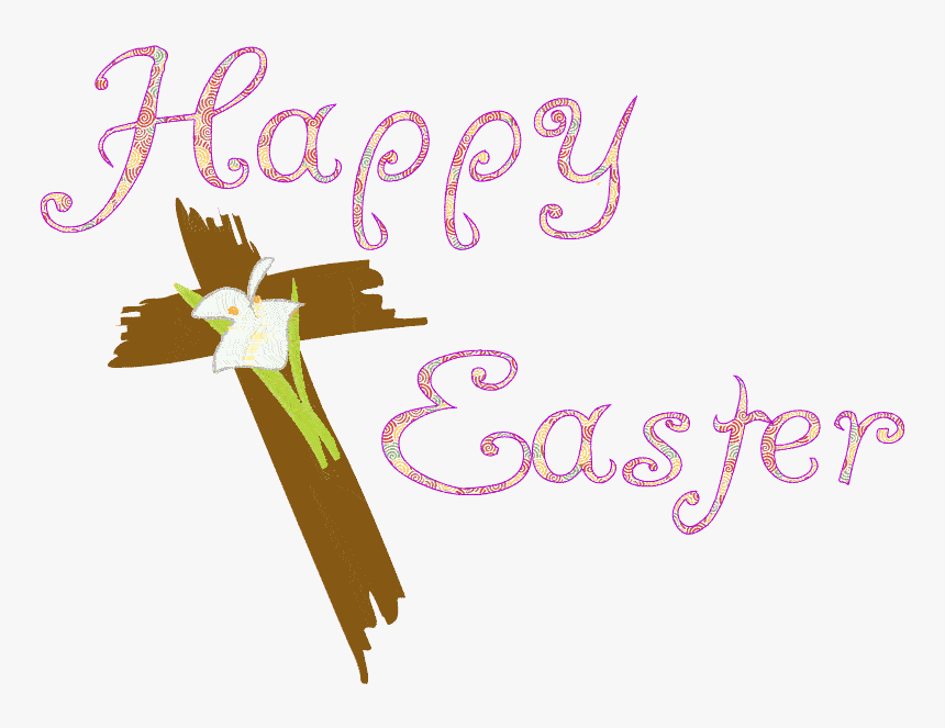 Happy Easter, He Has Risen - Religious Free Happy Easter Clip Art, HD Png Download, Free Download
