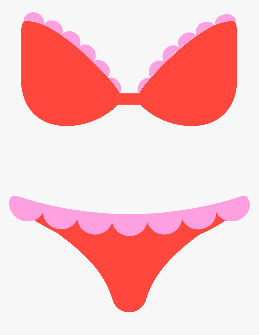 Transparent Bikini Top Clipart - Traje De Baño Emoji, HD Png Download, Free Download