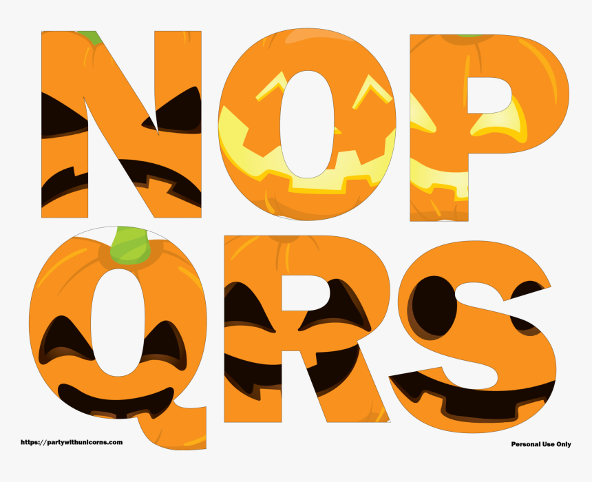 Alphabet Letter Printables Halloween, HD Png Download, Free Download