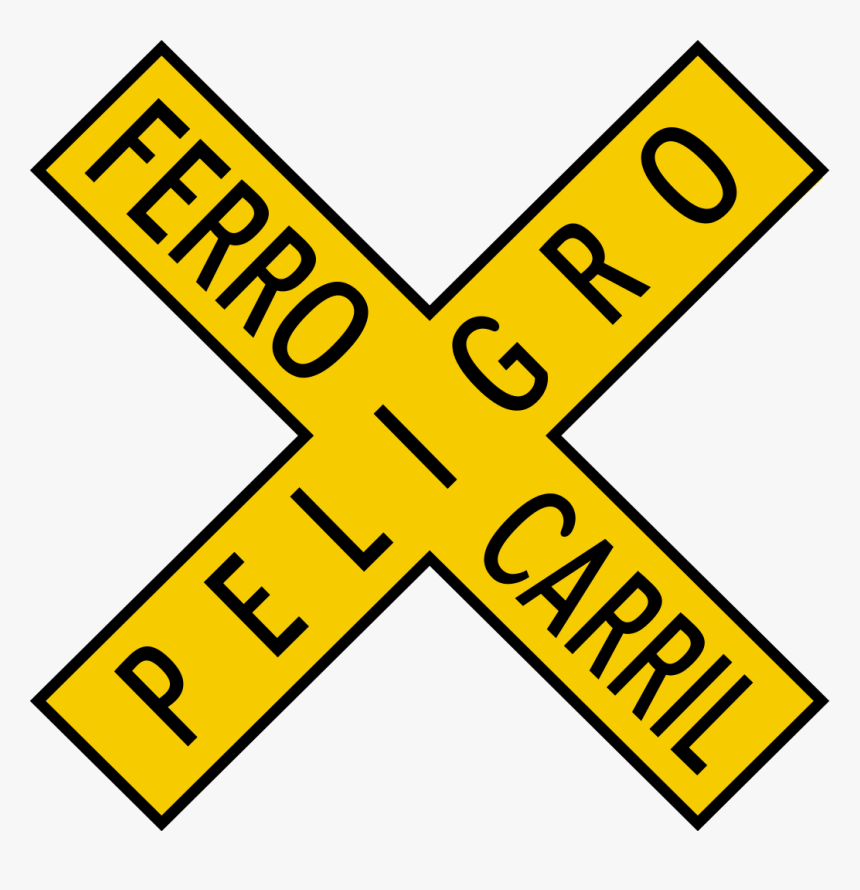 Peligro Ferrocarril, HD Png Download, Free Download