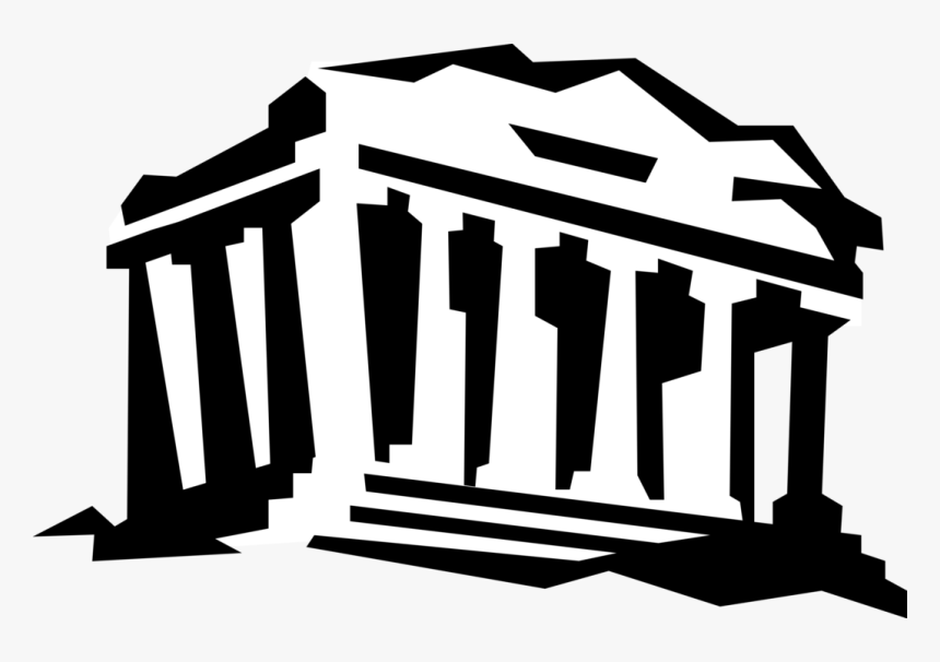 Vector Illustration Of The Parthenon Ancient Greek - Athens Parthenon Vector, HD Png Download, Free Download
