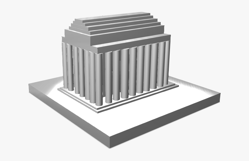 3d Design By Cbrown Feb 28, - Roman Temple, HD Png Download, Free Download