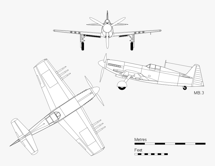 Martin Baker Mb3, HD Png Download, Free Download