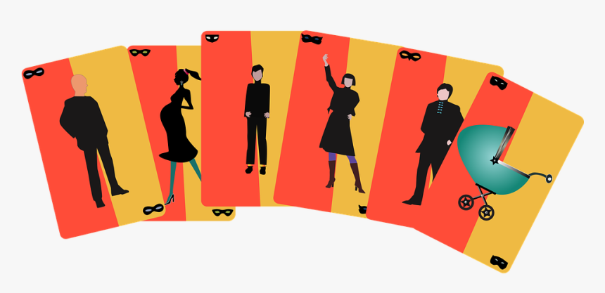 Cards, Games, Family, Fun, Play - Illustration, HD Png Download, Free Download