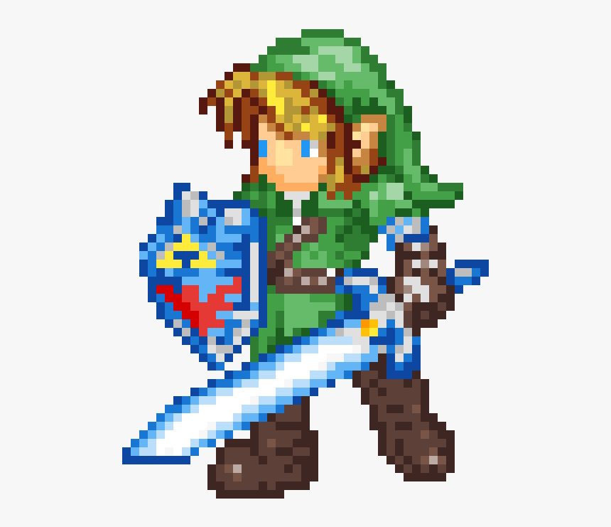 Cute Zelda Pixel Art, HD Png Download, Free Download