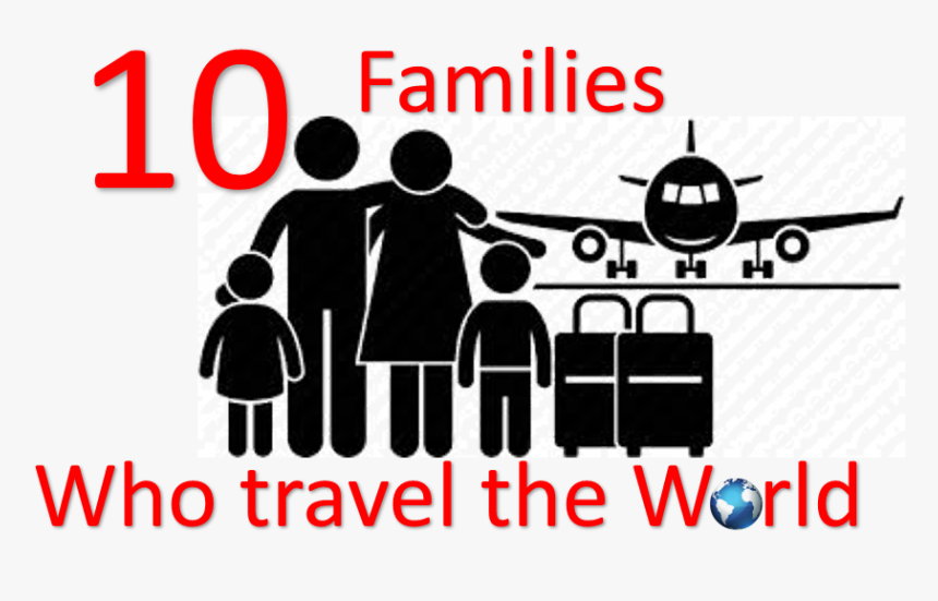 Family Travel Icon Png, Transparent Png, Free Download