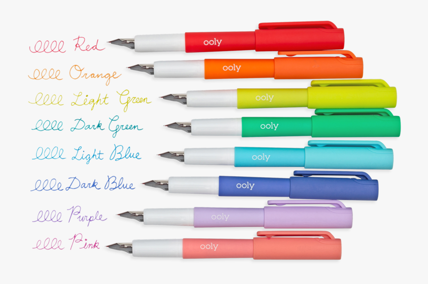 Ooly Color Write Fountain Pens, HD Png Download, Free Download