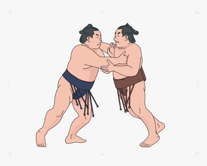 Sumo Wrestlers - День Борьбы С Ожирением, HD Png Download, Free Download