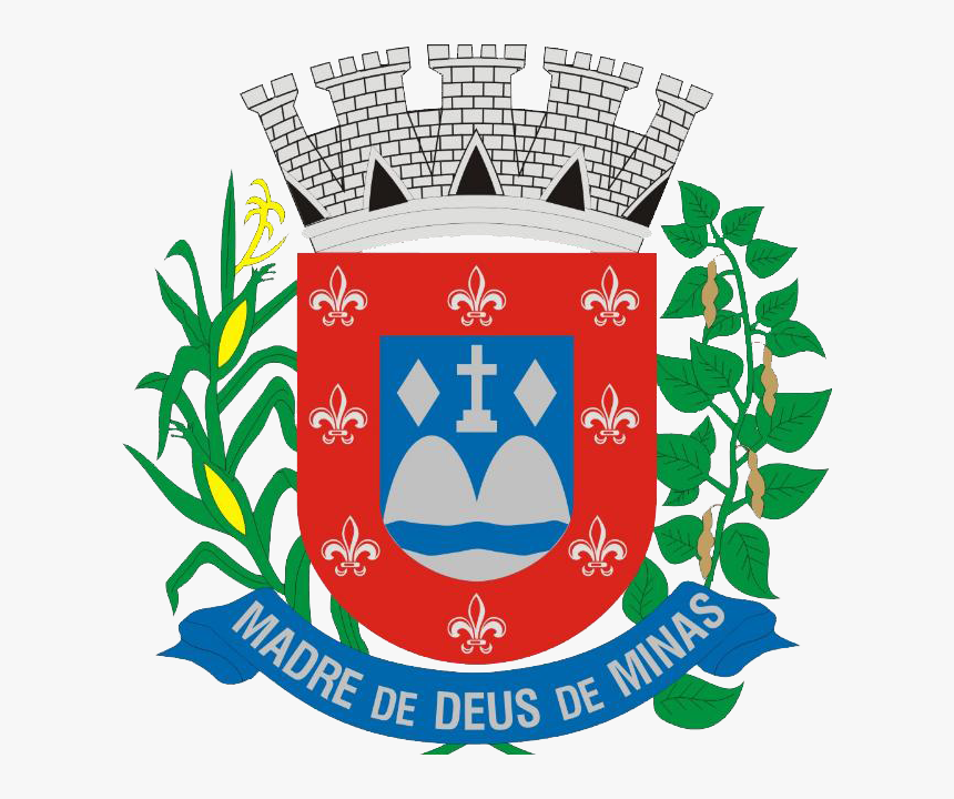 Brasão Oficial De Madre De Deus De Minas - Brasão Madre De Deus De Minas, HD Png Download, Free Download