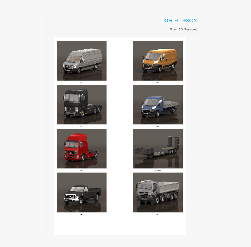 Dosch 3d Transport 2010, HD Png Download, Free Download