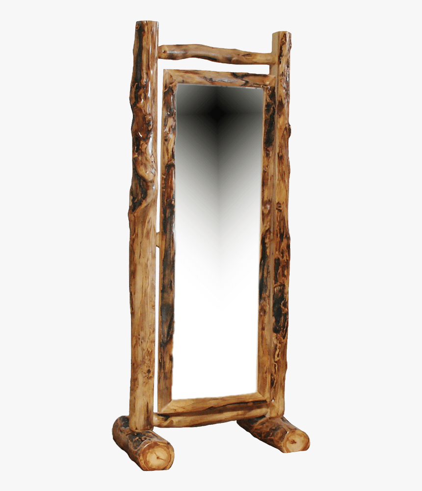 Aspen Log Cheval Mirror Hof Ald Mir Hl Cheval - Wood, HD Png Download, Free Download