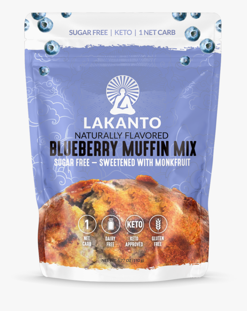 Lakanto Blueberry Muffin Mix, HD Png Download, Free Download