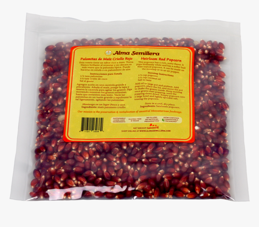 Heirloom Red Popcorn - Cranberry Bean, HD Png Download, Free Download