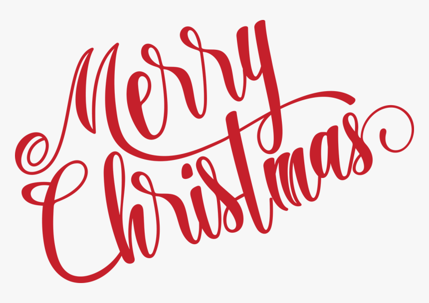 Merry Christmas Script Svg Cut File - Calligraphy, HD Png Download, Free Download