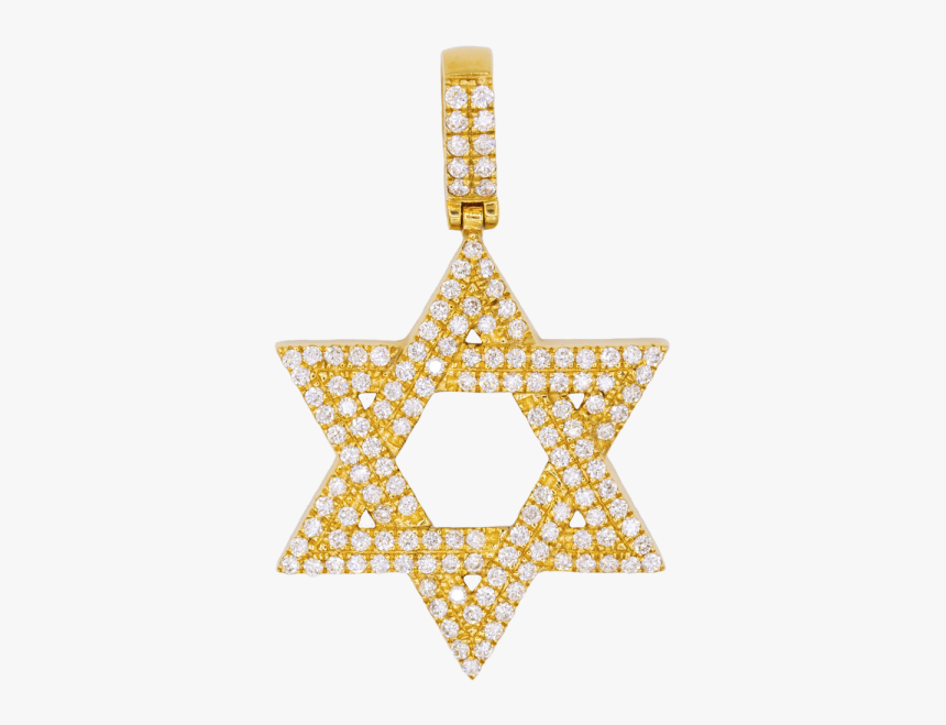 Estrella De David Png - Jewish Star Gold, Transparent Png, Free Download