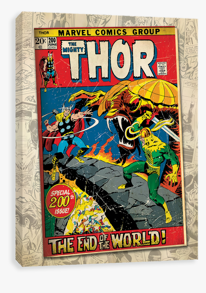 The End Of The World - Thor 200 Comic, HD Png Download, Free Download
