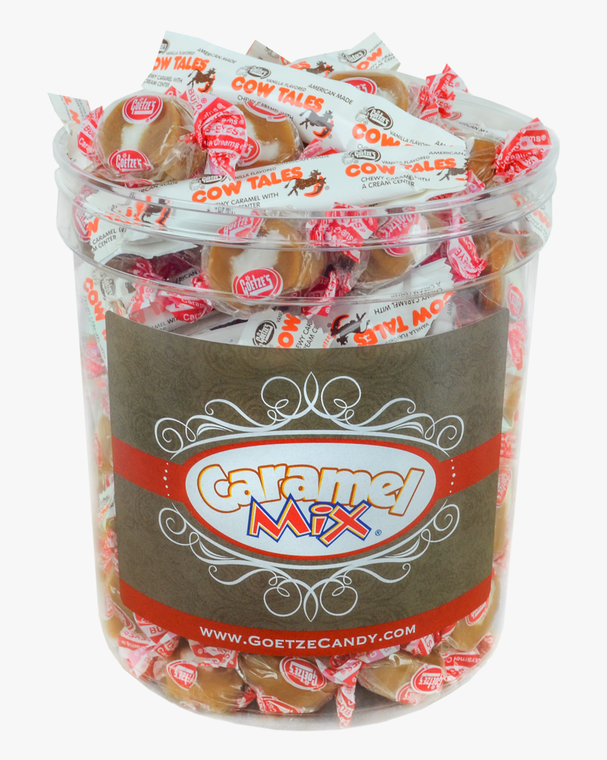 Party Tub Caramel Creams Mini Cow Tales - Snack, HD Png Download, Free Download