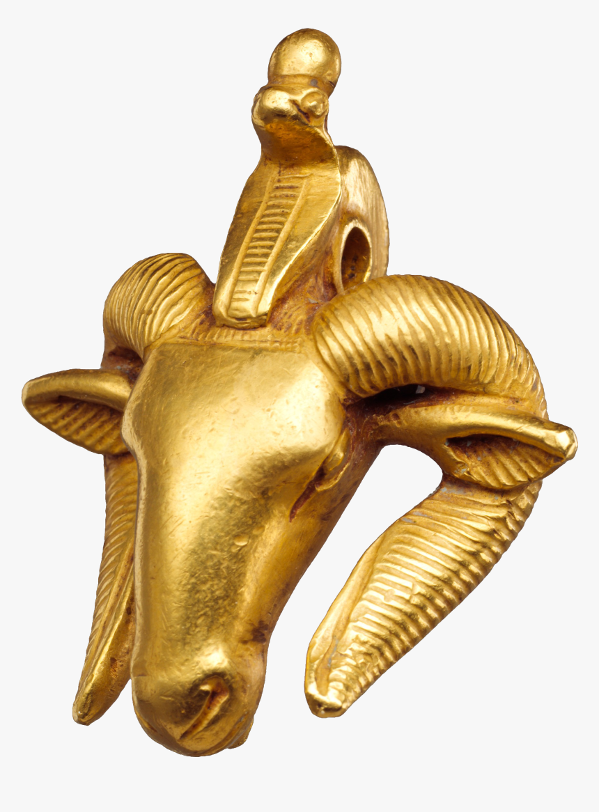 Ram"s-head Amulet, 664 Bce Kingdom Of Kush - Brass, HD Png Download, Free Download