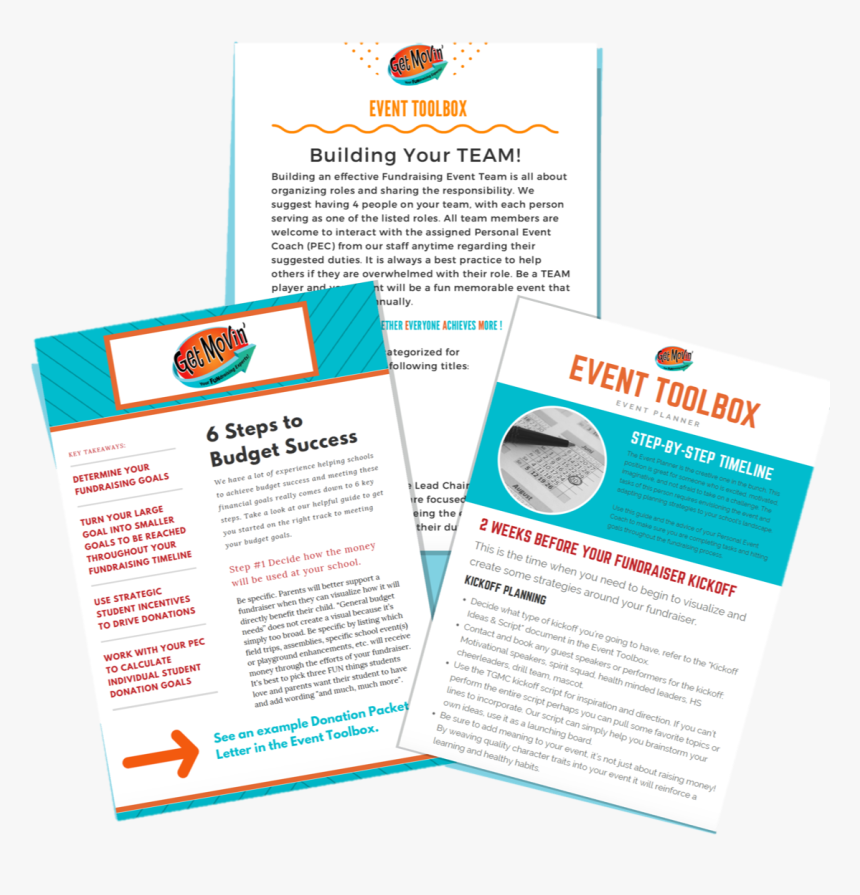 Event Toolbox Docs No Background - Brochure, HD Png Download, Free Download