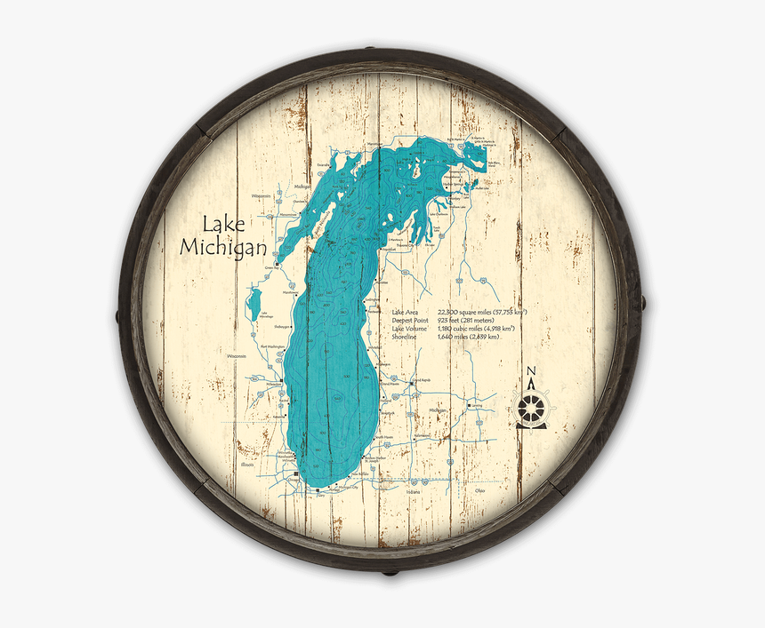 Big Cedar Lake Map, HD Png Download, Free Download