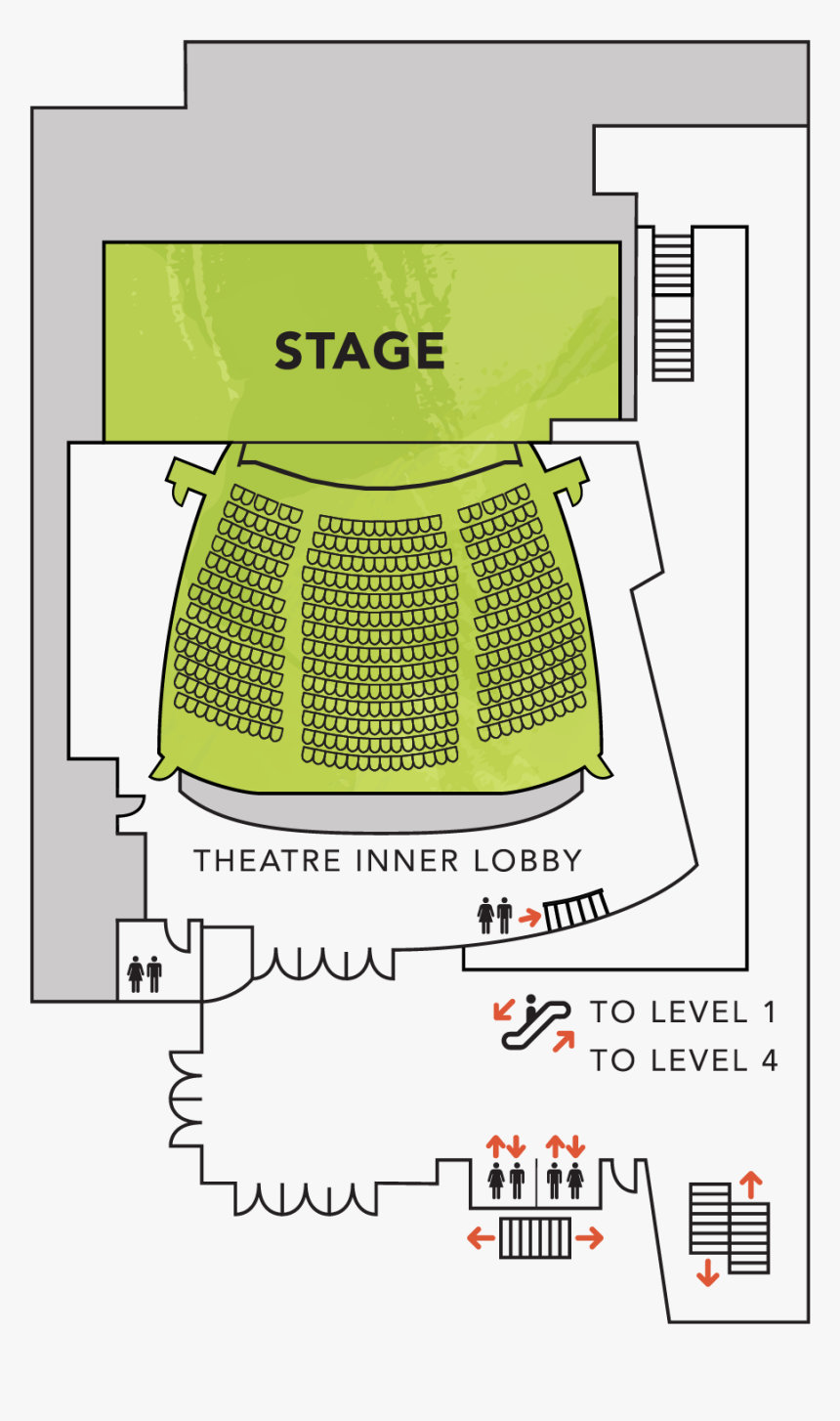 Presentation And Lecture Theatre - Lecture Theatre Floorplan, HD Png Download, Free Download