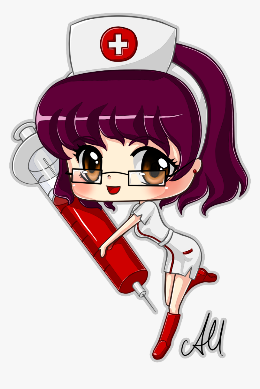 Transparent Nurse Hat Clipart - Nurse Chibi Png, Png Download, Free Download