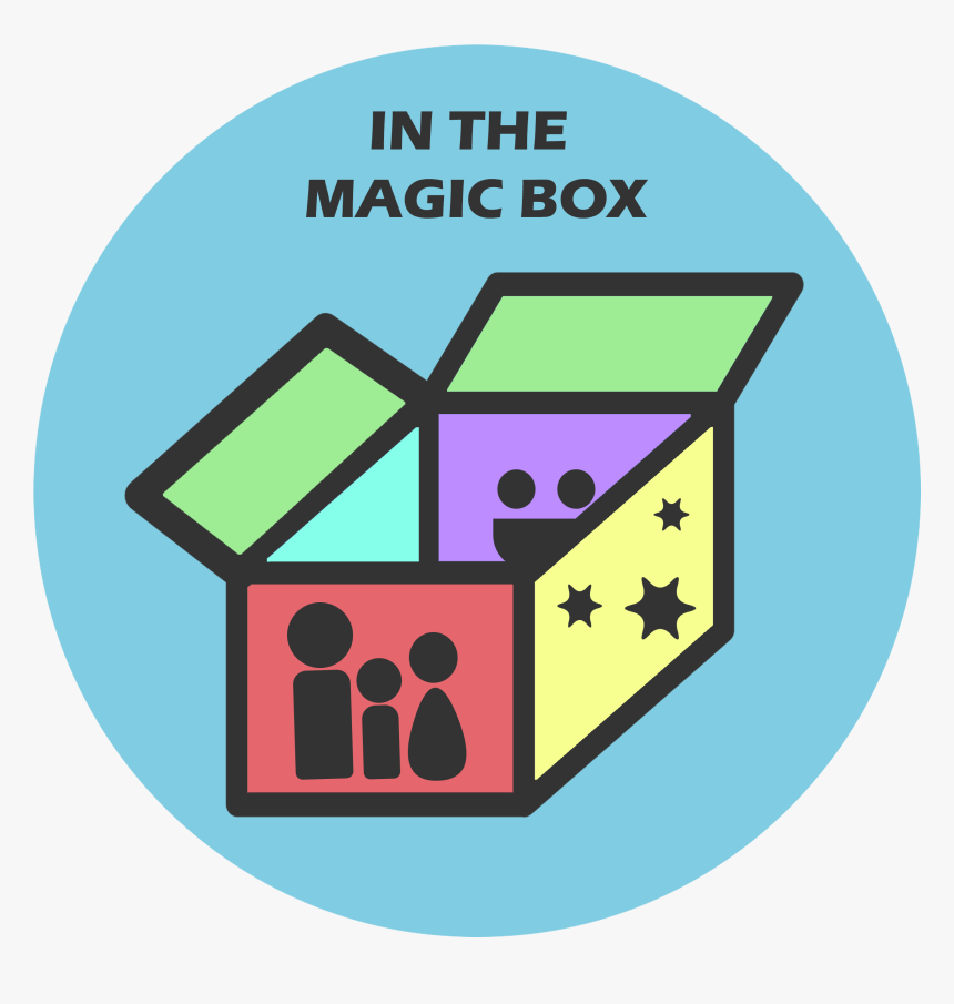 Magic Box Png - Box Clipart Black And White, Transparent Png, Free Download