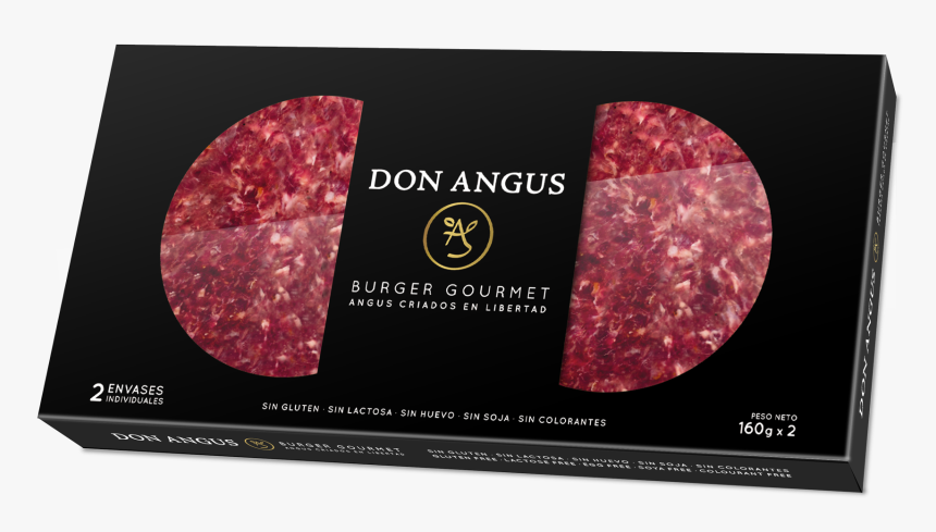 Hamburguesas Don Angus Packaging - Fuet, HD Png Download, Free Download