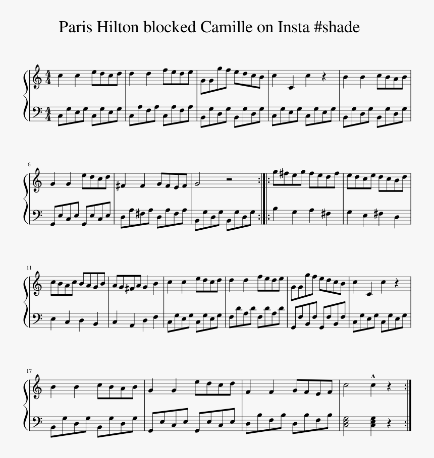 Reckless Love Sheet Music Pdf, HD Png Download, Free Download